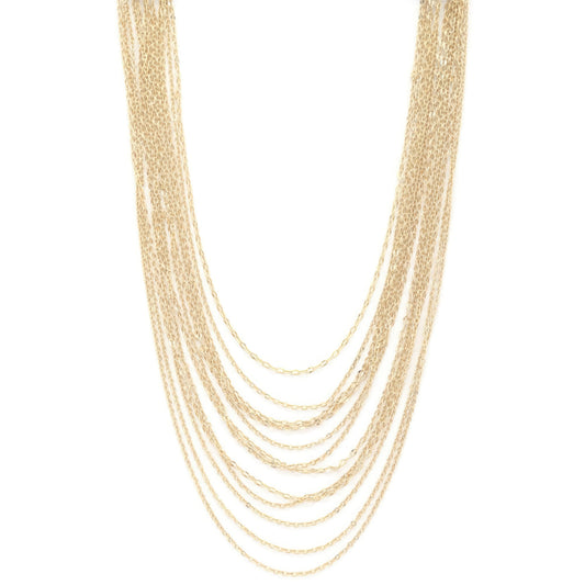 Jewelry-Chain Layered Necklace